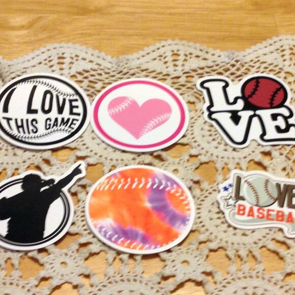 Baseball Mom stickers, new items - Picture 2 of 4